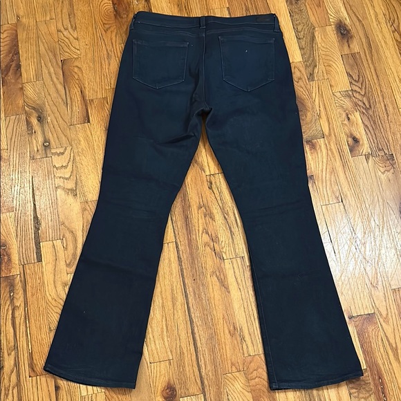 PAIGE Black Straight Leg Jeans Timeless Design - Picture 6 of 8